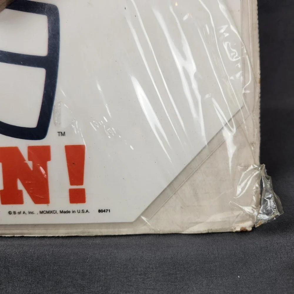 Vintage Chicago Bears Placemats Coasters 8 Piece Gift‎ Set NFL Football USA 90s